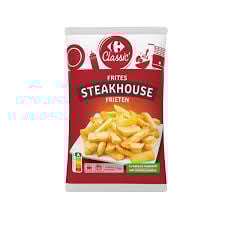 CARREFOUR Frites Steakhouse 1kg Surgelées