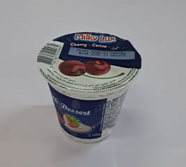 MILKY LUX Dessert Lacté Cerise 125g