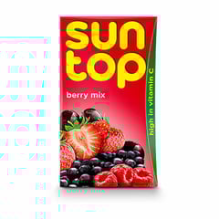 سن توب عصير التوت الأحمر 250 مل