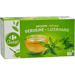 CARREFOUR Infusion Verveine 25 sachets