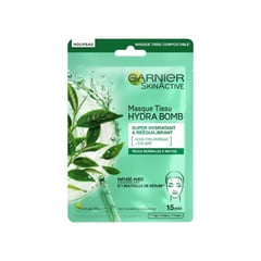 GARNIER SKINACTIVE Masque Tissu Hydra Bomb au Thé Vert
