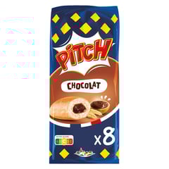 PASQUIER Pitch Brioche Chocolat 8 Pièces 300g Décongelé