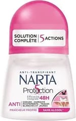 NARTA Déodorant Roll-On Protection 5 Femme 50 ml