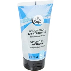 CARREFOUR Gel Coiffant Effet Mouillé 150 ml