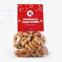 تاراليني بالقرفة والسكر