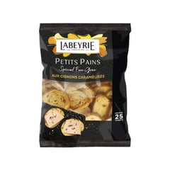 LABEYRIE Pains Toastés aux Oignons Caramélisés 100 g