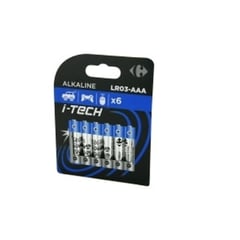 RAYMAX Piles LR03/AAA I-TECH Pack de 6