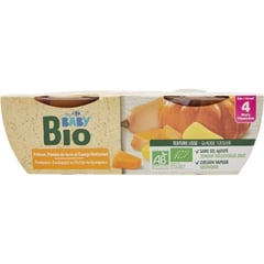 CARREFOUR BABY BIO Petit Pot Potiron 2x120 g