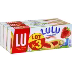 LU Barquettes à la Fraise Lot de 2x120 g