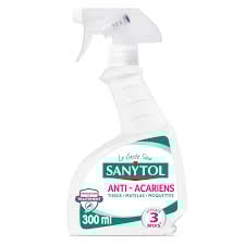 SANYTOL Anti-Acariens pour Tissus et Matelas 300 ml
