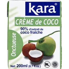 KARA Crème de Coco Pure 200 g