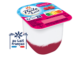PERLE DE LAIT Yaourt Framboise 100g