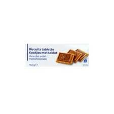 PP BLANC Biscuits Tablette Chocolat au Lait 150 g