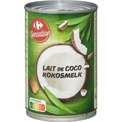 CARREFOUR Lait De Coco 400ml