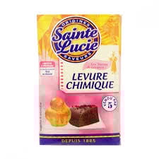 STE LUCIE Levure Chimique Pack de 5 Sachets 50 g