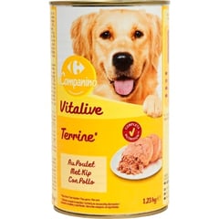 CARREFOUR Pâtée pour Chien au Poulet 300 g