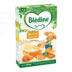 BLEDINE Céréales Lactées Miel et Lait 250g