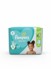 PAMPERS Couches Junior Plus Taille 6 (+16kg) Pack de 44