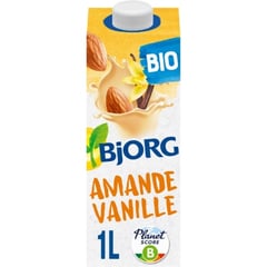 BJORG Boisson Amande-Vanille 1 L