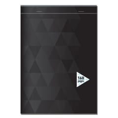 CARREFOUR Bloc-Notes Agrafé Petits Carreaux 148x210mm 160 Pages