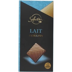 CARREFOUR SELECTION Chocolat au Lait 100g