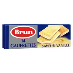 BRUN Gaufrettes Saveur Vanille 146 g