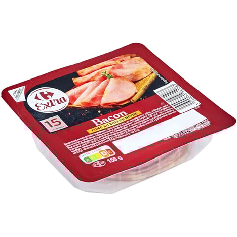 CARREFOUR Filet de Bacon 150g