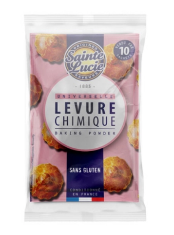 SAINTE LUCIE Levure Chimique Lot de 10 Sachets