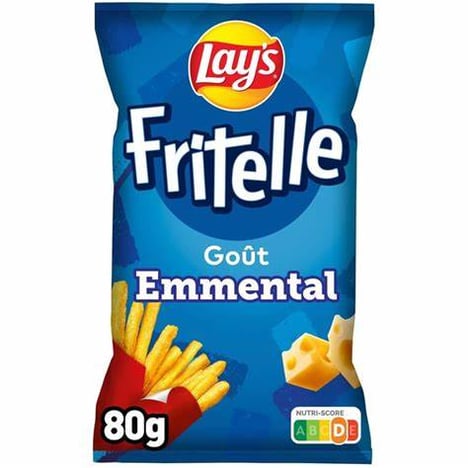 FRITELLE Chips Goût Emmental 80 g