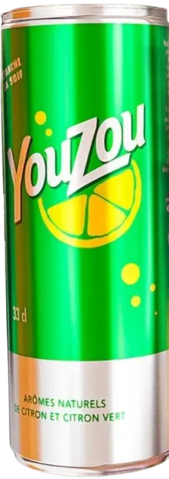 YOUZOU Boisson Gazeuse Canettes 33 cl