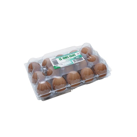 Œufs de Poule Gabon Pack de 15