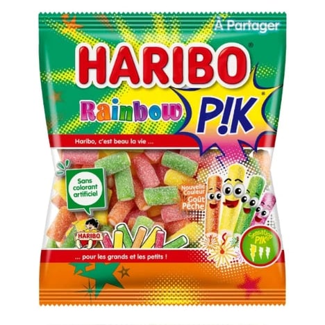 HARIBO Rainbow Pik Bonbons Gélifiés 200 g