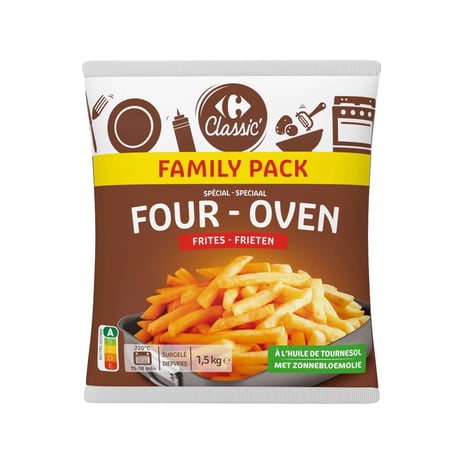 CARREFOUR CLASSIC Frites Four 1,5 kg