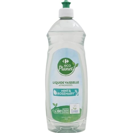 CARREFOUR Liquide Vaisselle Ecolabel Romarin 750Ml