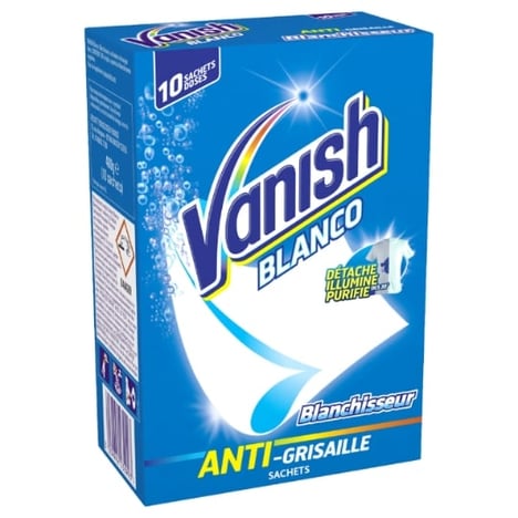 VANISH Détachant Blanchissant Activateur Boîte de 10