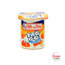 ELLE & VIRE Dessert Pulpe Yag Go Abricot 4x125 g