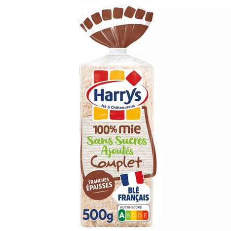 DULCESOL Pain de Mie Blanc 0% 16 Tranches 460 g Décongelé