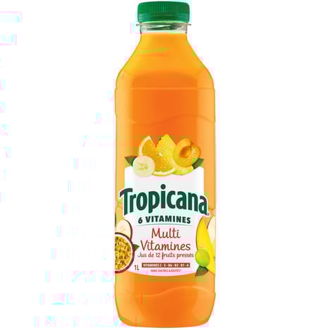 TROPICANA Jus Essentiels Multivitaminés PET 1L