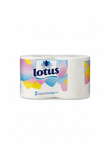 LOTUS Papier Toilette 2 Rouleaux