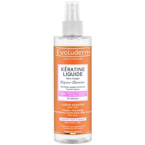 EVOLUDERM Kératine Liquide Soin Cheveux 250ml