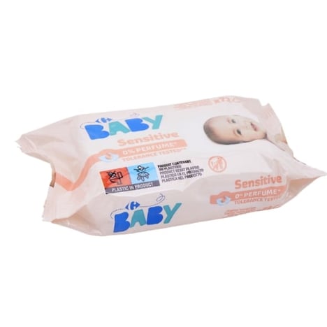 CARREFOUR BABY Lingettes Sensitives Bb 2X72