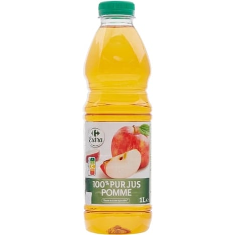 CARREFOUR Pur Jus De Pomme Pet 1L