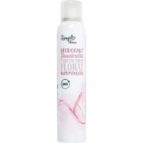 PP BLANC Déodorant Femme Parfum Floral 200 ml