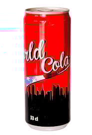 WORLD COCA Boisson Gazeuse Pack de 120 Canettes 33 cl