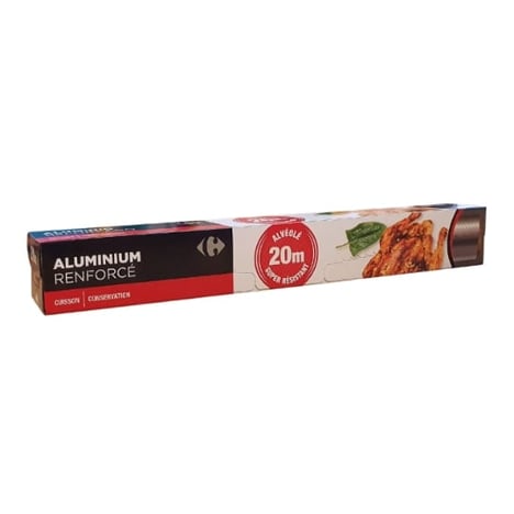 PLAINTEX Papier Aluminium 75 SQF