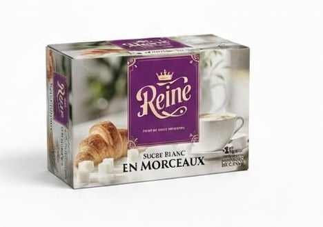 SUCAF Sucre en Morceaux Super Gros 1 kg