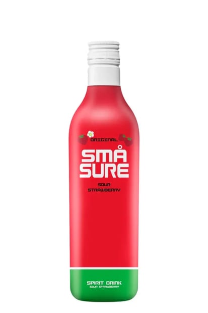 Sma Sure Sour Strawberry 500ml