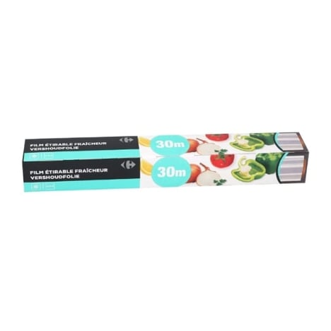 CARREFOUR Film Étirable Fraîcheur 30 m x 29 cm