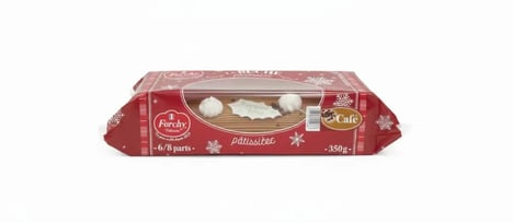 Bûche Glacée PÂTISSIERE Saveur Café 350g