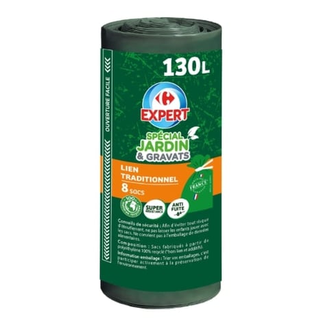 8 SACS JARDIN/GRAV 130L TR VO